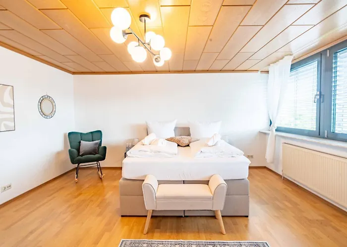 Apartmán Am Hbf Mit 2 Schlafzimmern Und Sky Koblenc