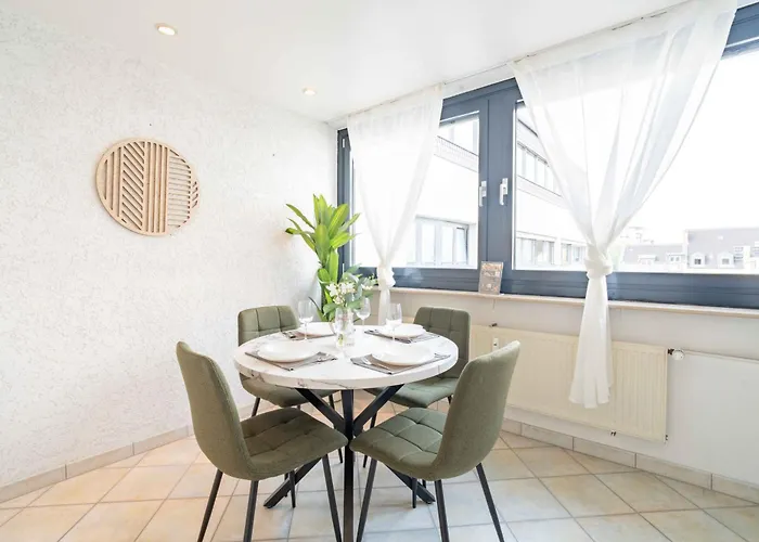 Apartmán Am Hbf Mit 2 Schlafzimmern Und Sky Koblenc