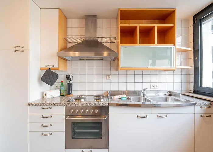 Apartmán Am Hbf Mit 2 Schlafzimmern Und Sky